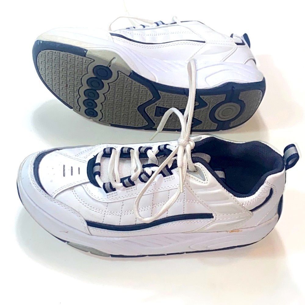 TS Sport Shape Ups Walking Leather Upper Men Shoes Size 8.5 M